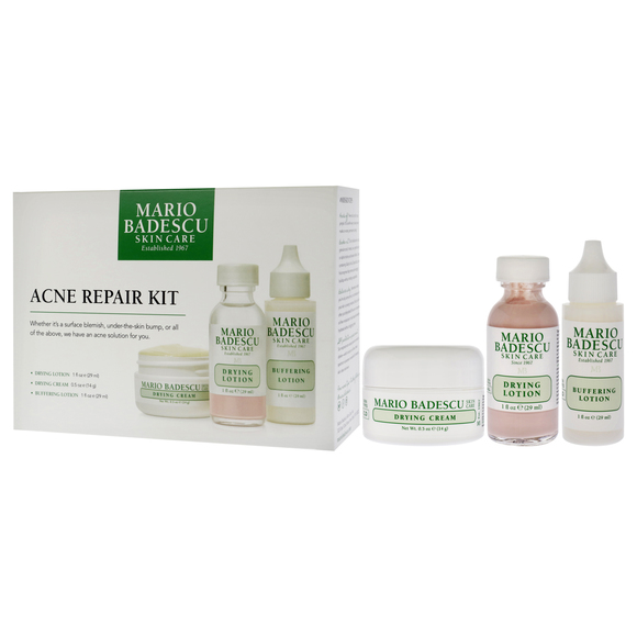 Acne Repair Kit by Mario Badescu for Unisex 3 Pc - Picture 4 of 6